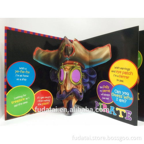 FDT customizes professional kids 3D pop-up book printing